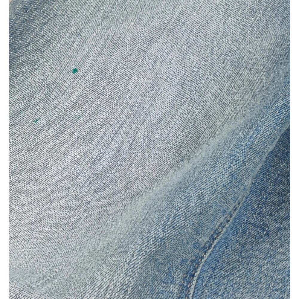 Carly Jean Los Angeles Skinny Jeans Juniors 1 Blue High Rise Distressed 25x27 - Picture 9 of 10